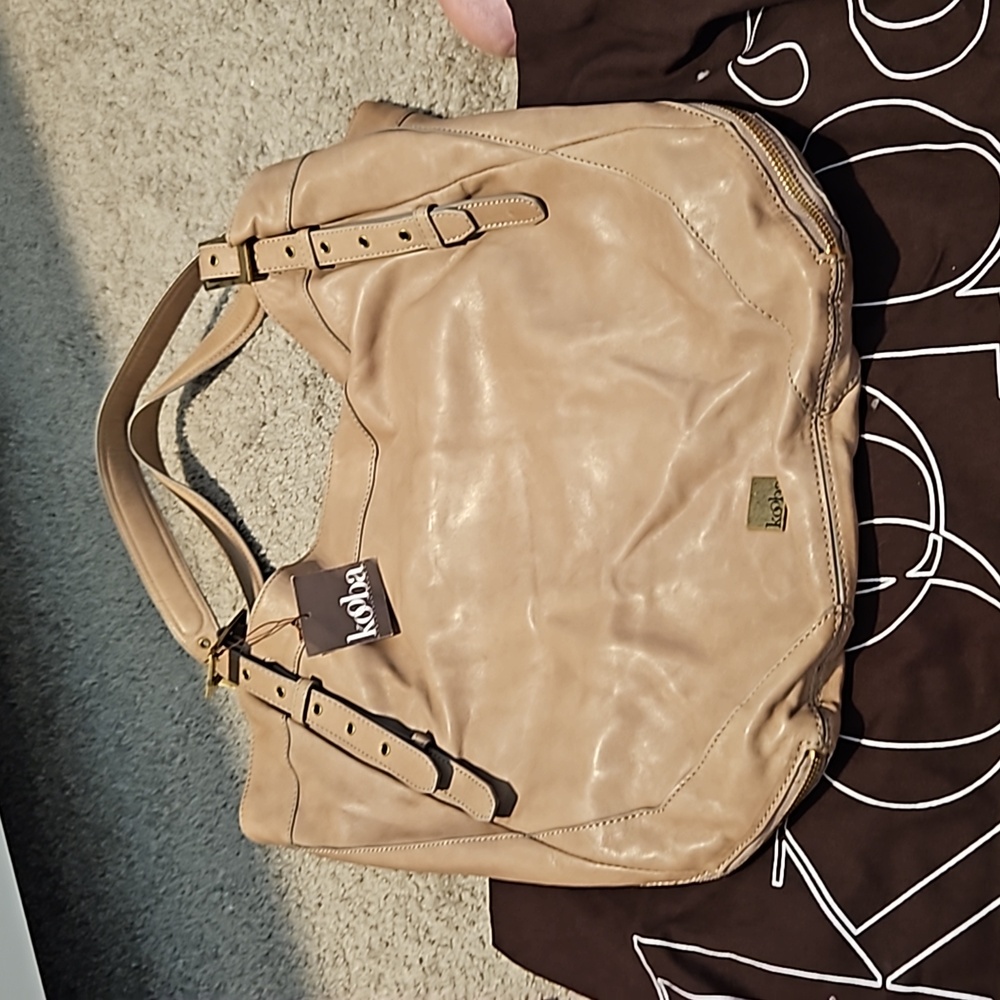 Original Kooba tote, immaculate condition.. dark tan.. original with tag. BLAKE - Picture 4 of 4